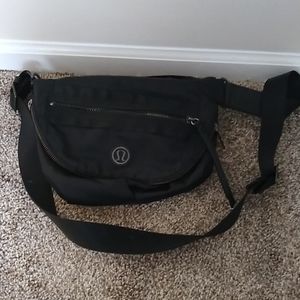 Lululemon Athletica Black Festival Crossbody Bag